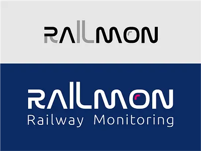Railmon | Railway Monitoring logo monitoring rail railmon railway