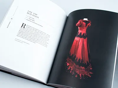 Art of Design Exhibition Catalog costume design design exhibition fashion layout publication