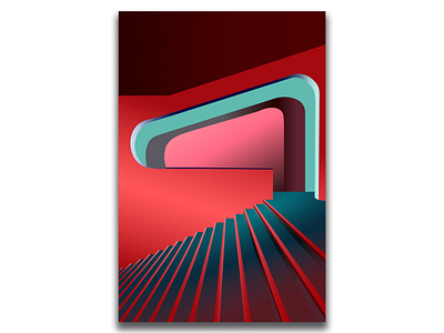 passage adobe architechture design flat graphic illustration illustrator lines vector