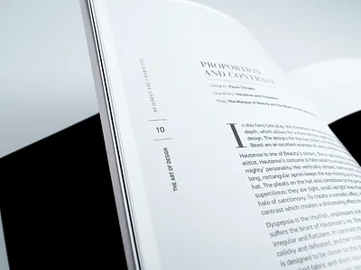 Art of Design Exhibition Catalog catalog costume design design exhibition fashion layout publication