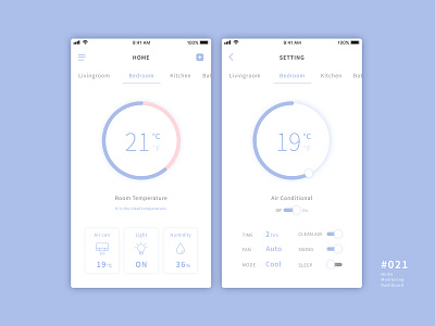 UI 021 021 21 app button control panel daily 100 challenge dailyui dashbaord design home home monitoring dashboard monitor monitoring dashboard on off switch purple temperature ui uidesign