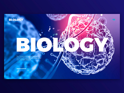 Bi.Ology concept ui ux web