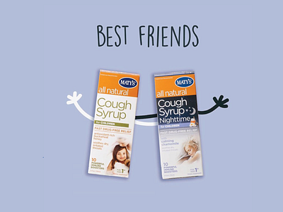 Maty's Cough Syrup Best Friends ad cough natural product syrup