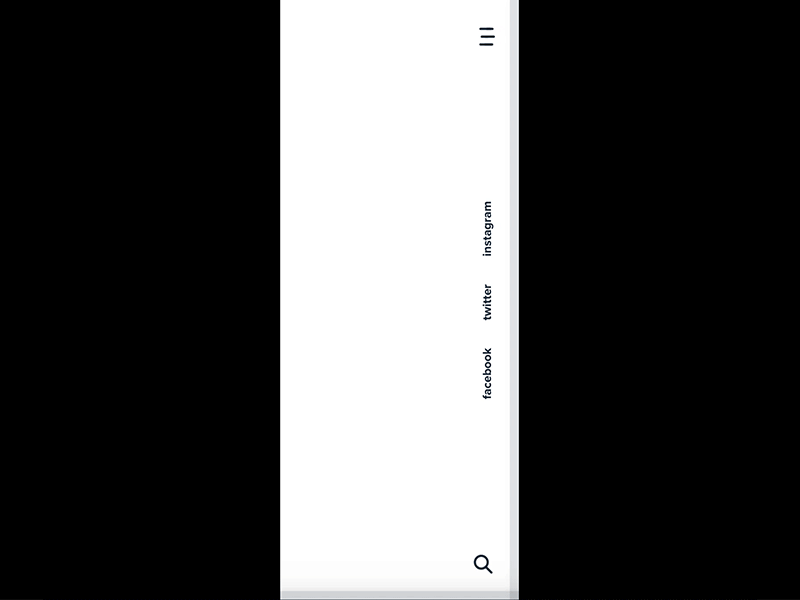 Flyout Menu Animation adobexd animation design flat ui ux web web design website