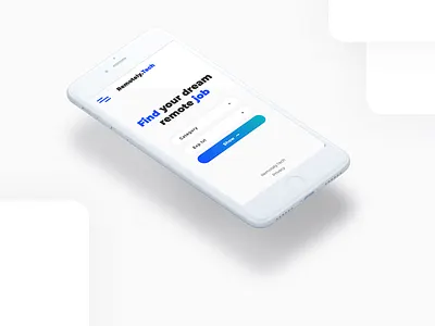 Remotely.Tech branding design ui ux webdesig