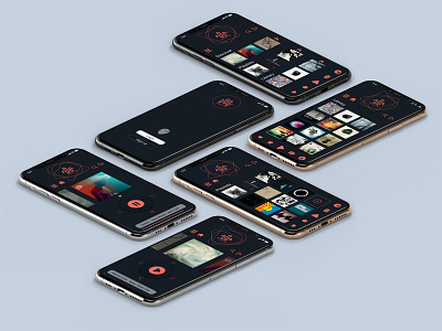 Music App adobe xd adobephotoshop adobexd app challenge creativehunger design designmadness enjoy the moment iphone iphone x music app ui ux ux design ux ui design uxlover