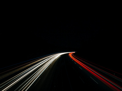 Interstate Night Lights Traffic Tracks cc0 design download free for commercial use freebie freephoto freestock imagery images lifestyle photography social media images stockphoto unstock