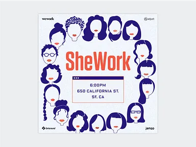 Women in Tech illustration instagram promotional design social media woman women women empowerment women in illustration women in tech