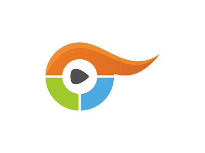 Fire Media Player animasi antik aplikasi desain ikon ilustrasi logo logo minimalis merek minimalis ui ux vektor web