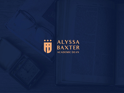 Alyssa Baxter - Academic Dean academic adobe branding coat of arms coatofarms dailylogochallenge dean design emblem emblems graphic graphicdesign logo logo 2d logo design logogram logotype shield shield logo vector