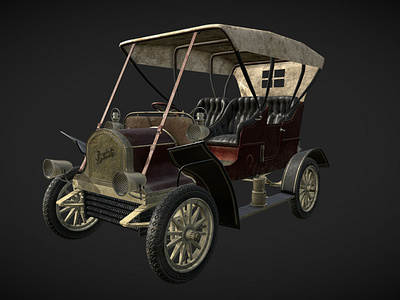 1905 Buick Model C 1905buick 3dart 3dartist 3dmodel 3dmodeling autodesk autodesk maya buick digital 3d maya maya2018 model old car oldcar quixel quixelsuite render vehicle vehicle design vintage