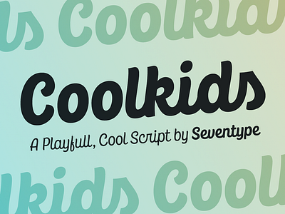 Coolkids Font brush font brush script font font design fonts script script font script typeface seventype type type design typeface typefaces typography