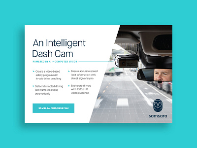 AI Dash Cam Ad ai brand camera computer dashcam iot print tech vision