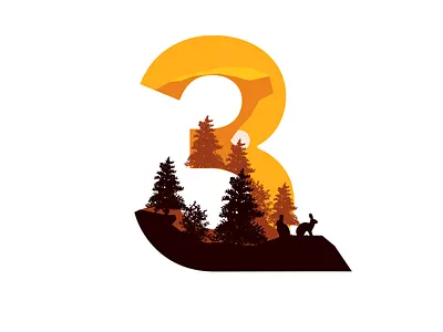 Rabbits In The Morning branding design flat icon identity illustration illustrator logo minimal typography vector web website