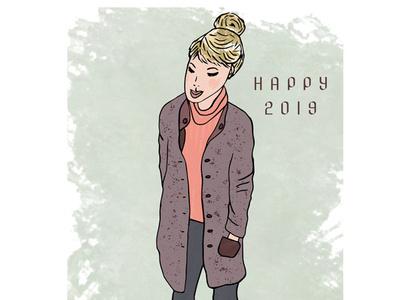 Inked Sketch digital painting editorial art editorial illustration hand drawn illustration illustration ink illustration woman illustration