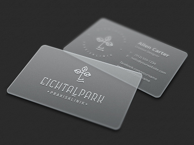 Logo design for «PraxisKlinik EichtalPark» clinic dentistry dentists design graphic implantology logo logotype medic ophthalmologists ophthalmology park tree
