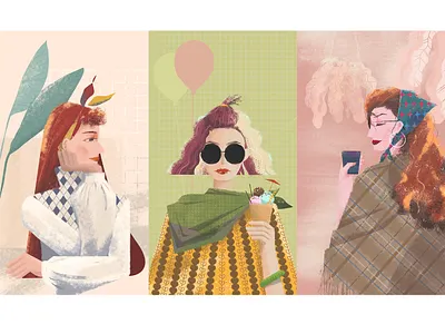 girls drawing fashion girl illustration