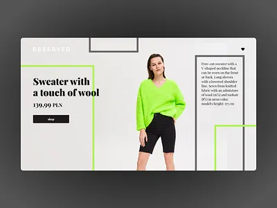 Landing Page shop adobexd dailyui illustration photoshop ui