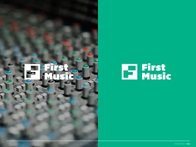 Daily Logo Day 36 branding branding identity daily daily challenge daily logo dailylogochallenge design djs first first music identity design logo logo design recording label vector