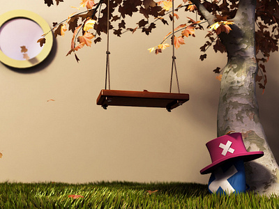 Chopper Scene 3d art 3dmaya 3dmodel 3dmodeling 3drendering 3dscene anime design one piece