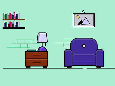 Room branding design designer flat icon illustration illustrator logo minimal person typography vector website