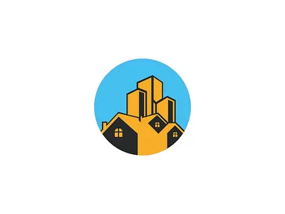 Building House animasi antik aplikasi datar desain ikon ilustrasi logo logo minimalis logo vintage merek minimalis tipografi ui ux vektor web