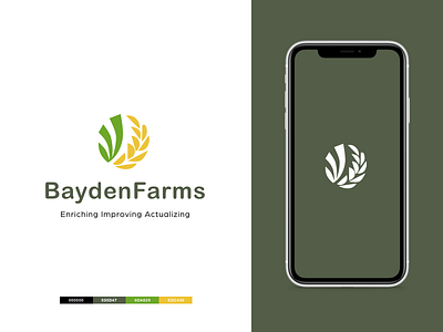 AgroFarm Logo Design branding design e commerce farm logo illustration landing page logo logotype mobile mobile app sketch ui ux