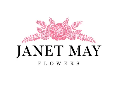 Florist design drawing floral flowers illustration logo logo design pen and ink sam dunn