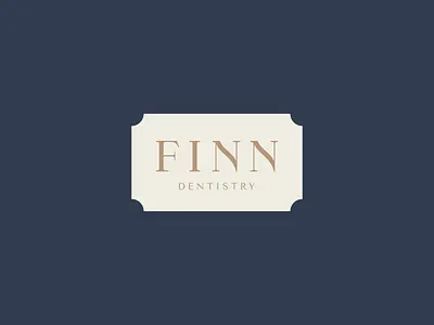 Finn Dentistry brand design brand design branding dental dental branding dental logo dentist dentist logo logo logo design