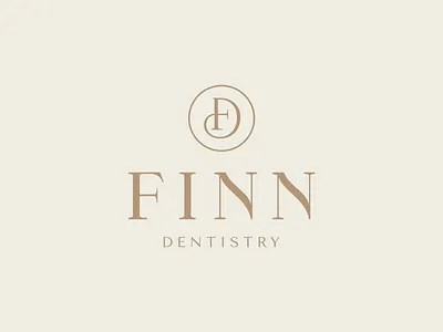 Finn Dentistry brand design brand design branding dental logo dentist logo logo design