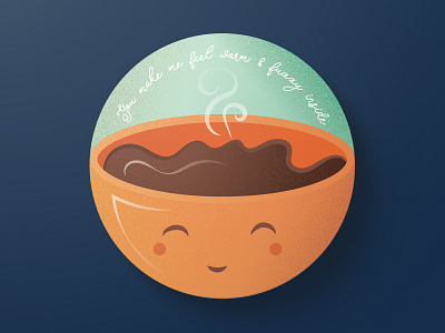 Cute coffee coaster close up adobe illustrator cc coaster coaster design coffee cute cute art giveaway illustration playoff stickermule texture