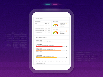 - Cyber Defense - adobe illustrator cc app cyber defence cyber security cyberpunk dashboard dashboard design hipaa icon illustration risk security ui vector vulnerability