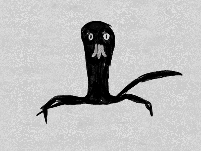 12framesaday Weird Crawler 12framesaday 2d 2danimation animation animation2d framebyframe handdrawn