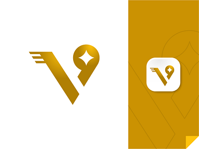 Nine Voyage Logo branding icon identity interface logo logo design minimalist modern logo nine startup symbol travel agency travel agent travel app v mark vacation