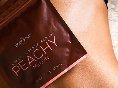 Cocosolis Body Scrub Packaging cosmetics feminine packaging