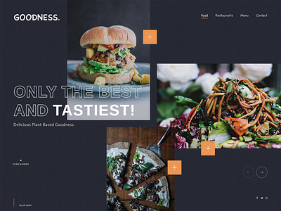 Vegan Plant-Based Website Design branding cafe coffee shop design designer food inspiration photography restaurant restaurant branding restaurant design typography ui ux vegan vegetarian web design webdesign website website design