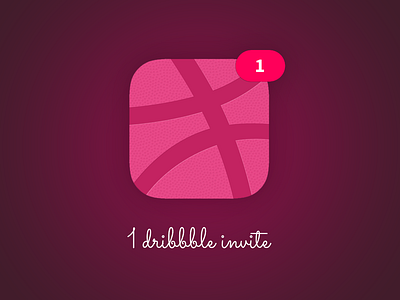 1 Dribbble Invite. Let's play! dribbble debut dribbble invite dribbble invites giveaway invitation card invite invite giveaway join dribbble