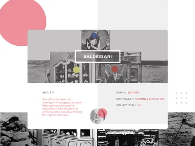 Daily UI Challenge - Day 45 045 abstract art branding broad daily ui dailyui design flat info card ui ux