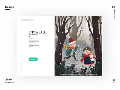 throw snowballs design illustration illustrations