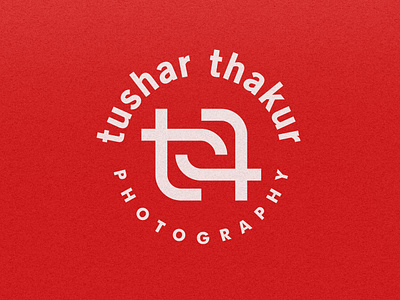 t t + Camera Logo for Tushar Tahkur Photography badge badge design badge logo badgedesign brand brandidentity branding camera logo design dribbbler logo logodesign photograhy photographer red simple design