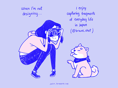 I take pictures too character character art character design cute digital digital drawing drawing illustration illustrator japan meet the artist pastel color photoshop story illustration story telling tricolor