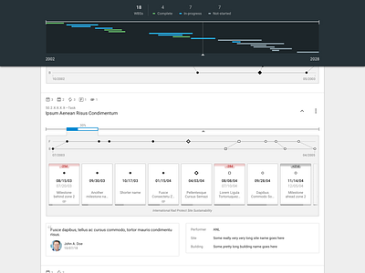 Schedule view: Tasks & milestones #2 (scrolled)