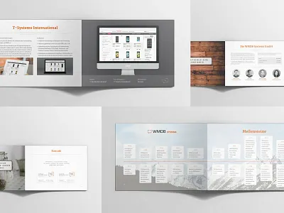 WMDB Systems image brochure brochure corporate branding design