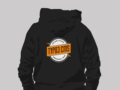 TYPO3 Merchandising "Established 1999" merchandising t shirt design typo3