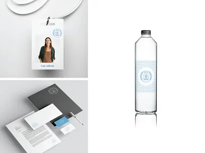Logotype for Šiaulių Rasos Progymnasium bottle design bottle label coatofarms design drop drops envelope graphic design logo logotype logotypedesign water water bottle wave waves