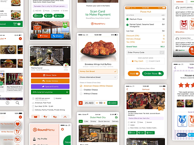 RoundMenu food app food delivery