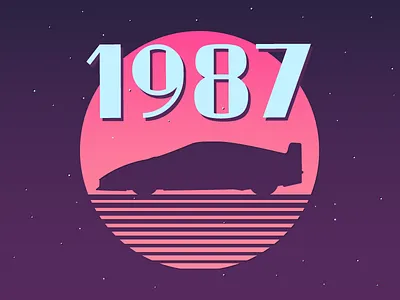 1987 1987 80s 80s style 87 car ferrari retro