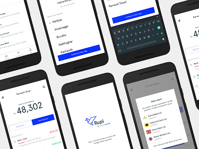 Money Transfer - Fintech Product android app branding cart clear dashboard design finance fintech gradient ios iphone money remit transfer trending ui ui ux vector