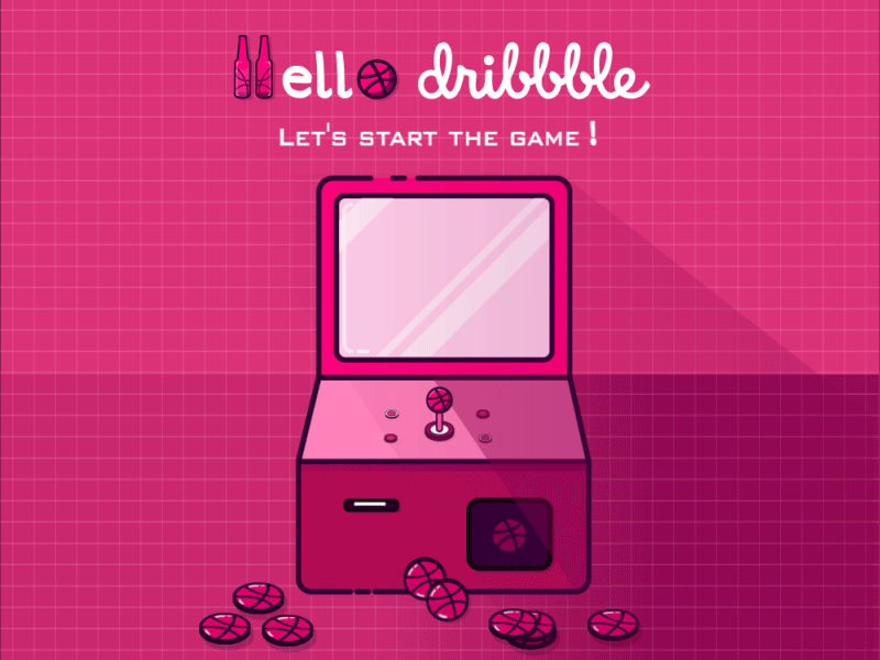 Hello! Dribbble animation design illustration ui 动画