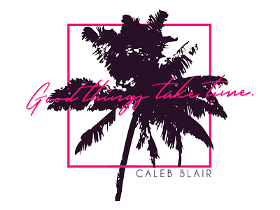 Caleb Blair - Merch Idea graphic design music art pink tshirt art tshirt design tshirt graphics type